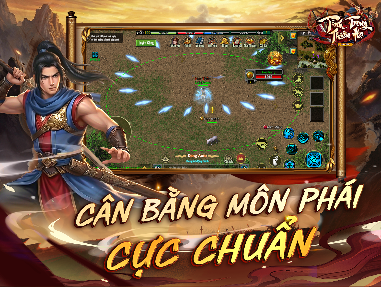 Cân Bằng Môn Phái Cực Chuẩn